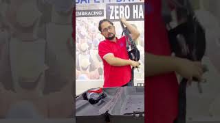 How to wear a SCBA cylinder