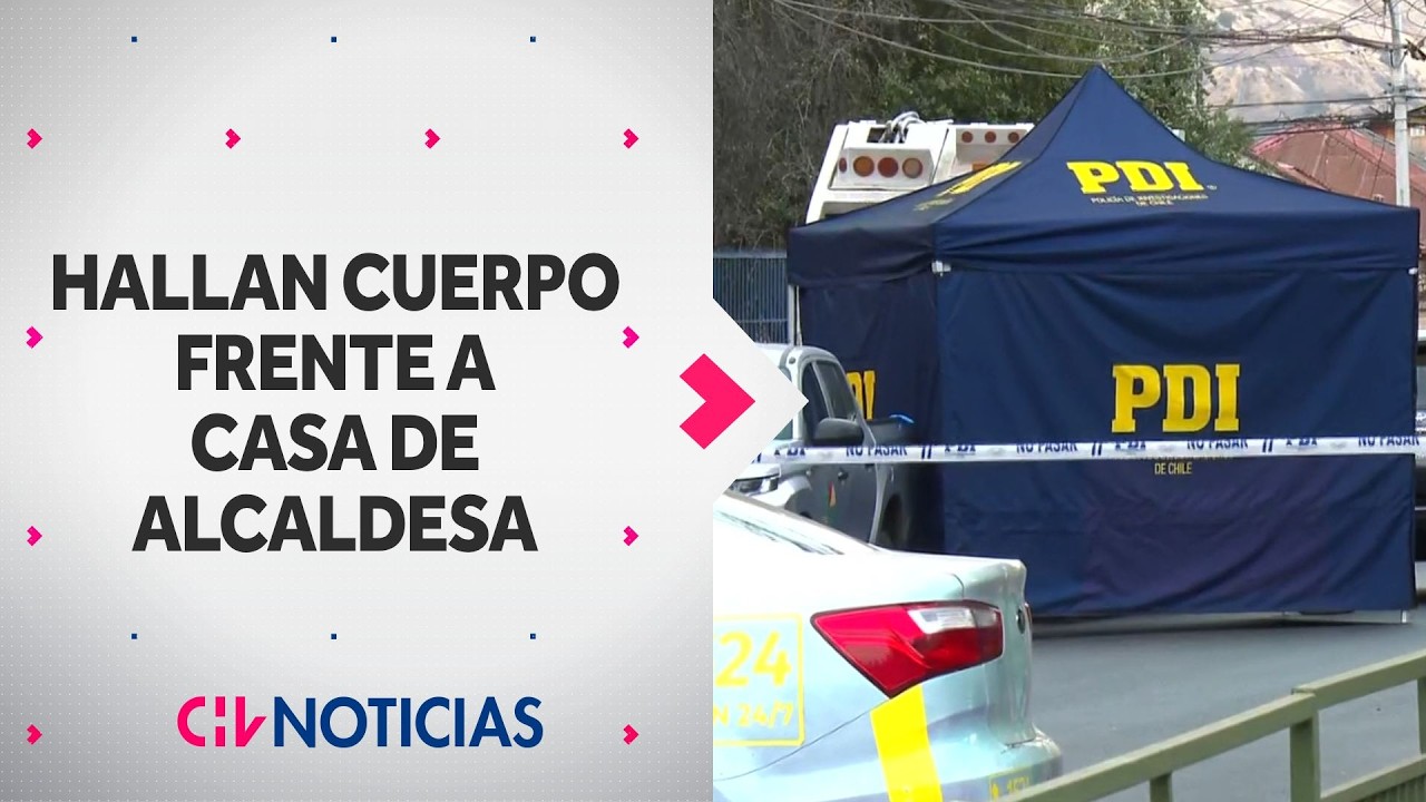 Impactante hallazgo de cuerpo frente a la casa de alcaldesa de Quinta Normal - CHV Noticias