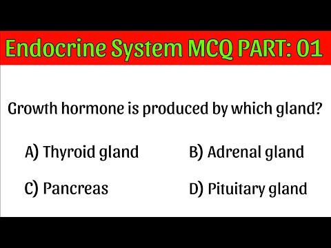 Endocrine System MCQ