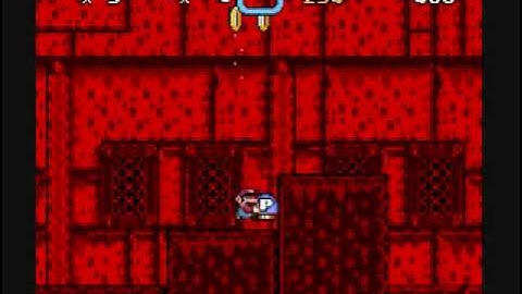 Super mario world custom level:the switch tower