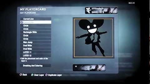 Black Ops emblem tutorial - Deadmau5