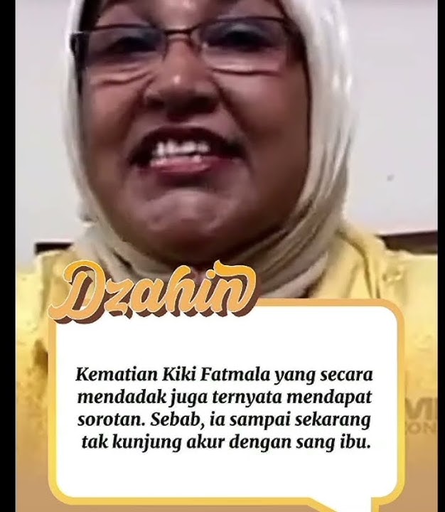 Ingat, sumpah Ibu Kiki fatmala. Doakan yang terbaik buat almarhumah ya teman #rip #kikifatmala