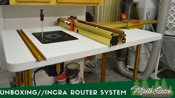 Unboxing  Incra LS Router System Overview