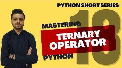 EP18 | Mastering the Ternary Operator in Python - Simplify Your Code with Conditional Expressions