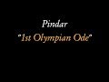 Pindar Olympian Ode .01 (spoken reconstructed Ancient Greek)