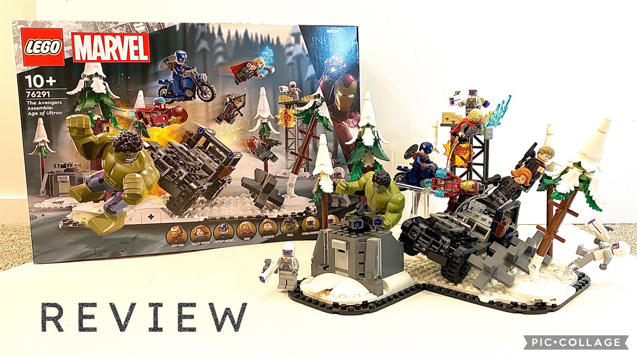 タイソンラム BRIDGEPORT-TR(Prototype) 2024 LEGO Marvel 76291 The Avengers Assemble: Age of Ultron REVIEW