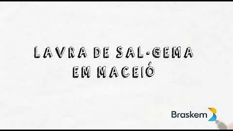 Como é feita a extração de sal-gema?