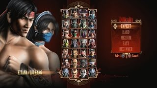 Mortal Kombat 9 - Expert Tag Ladder (Kitana & Liu Kang/3 Rounds/No Losses)