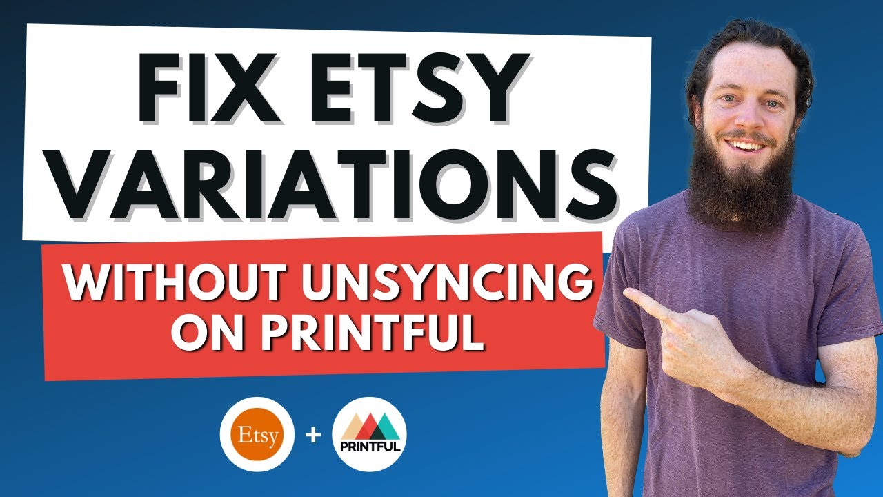 How to Easily Fix Printful Unisex Shirts Showing as Men's Size on Etsy (Print 2021) - YouTube