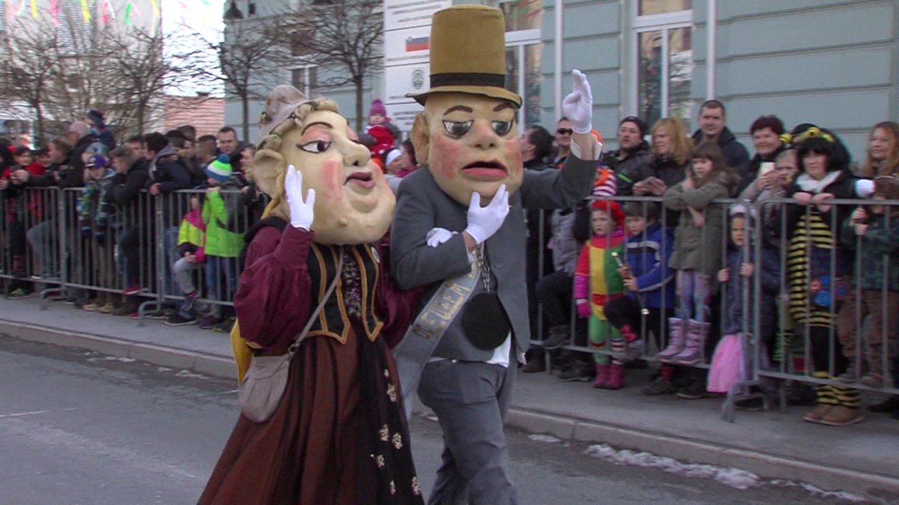 Posnetek pustnega karnevala v Cerknici 2017 