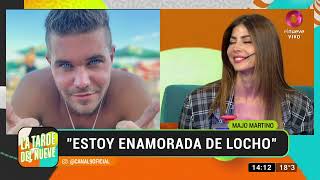 Majo Martino sobre su relación con Locho Loccisano: &quot;Me anamoré de una vez por todas&quot;