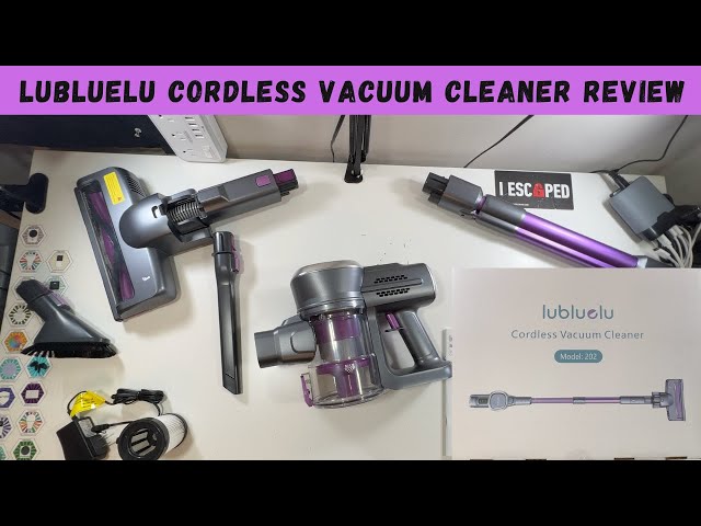 Lubluelu Stick 202 Review: Self-Stand Cordless Vacuum Cleaner