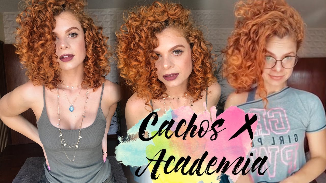 Academia x Cachos - Como cuidar do cabelo fazendo academia todos os dias Academia x Cachos - Como cuidar do cabelo fazendo academia todos os dias