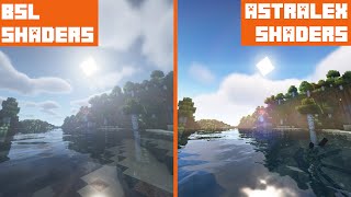 BSL Shaders vs Astralex Shaders | Shader Comparison