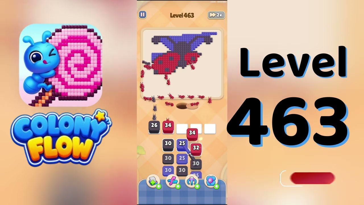 Colony Flow Level 463 Walkthrough | Full Gameplay | Solutionguruji