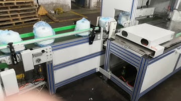 Semi automatic cone packing system