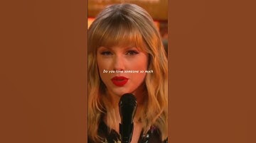 Taylor Swift on Unconditional Love #shorts