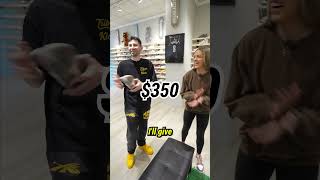 PT.2 Can Gabbie Marshall guess the price of these sneakers? #Iowa#Basketball#NCAA#sneakers#jordan Net Worth