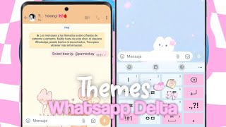 Temas para whatsapp delta 🍰🧸 | themes 2024 by Pame🦋 1,667 views 2 months ago 3 minutes, 12 seconds