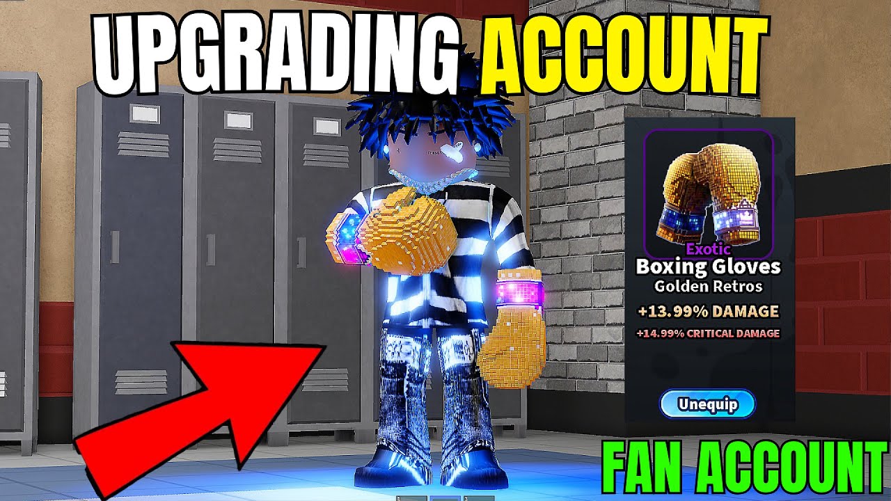 I UNLOCKED Everything On A Fans Account In Roblox Fight In A School