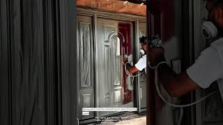Spray paint tool for smooth &amp; pro door finishing work