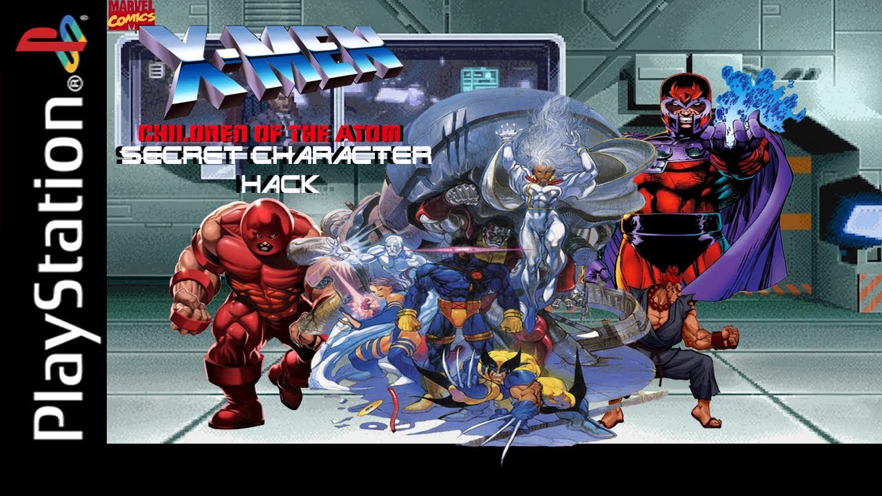 X-Men – Children of The Atom – Secret Character Hack (PlayStation ...