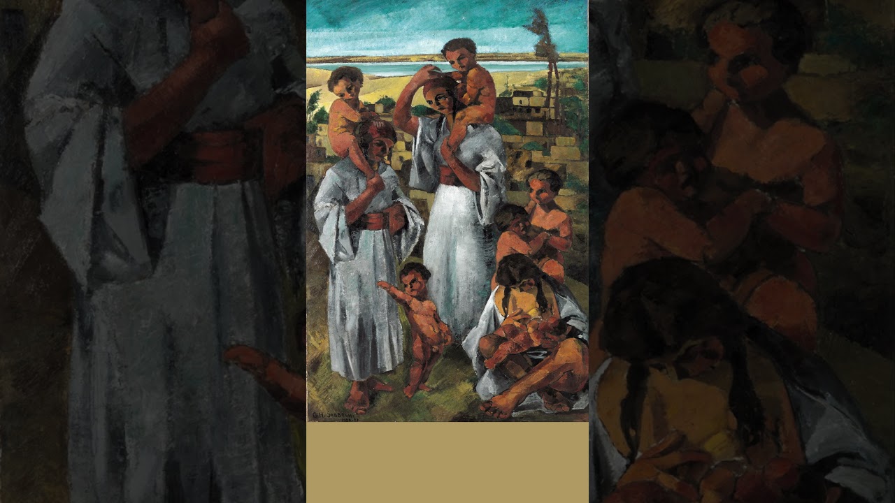 Arab Motherhood 1920 - 1921 Georges Sabbagh  Art for Phones  Sophistication on the Go 