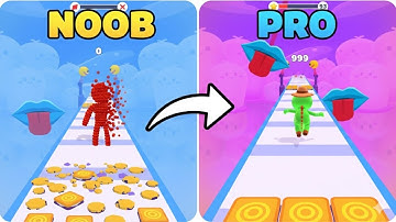 Noob Vs Pro Pixel Rush Vs Pixel Rush 🔒🔒🔒 Unlocked 🔓 All Levels Game play