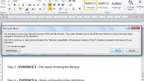 2016 PAPER 21 IGCSE ICT - MS WORD PART 1