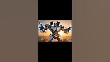 War ship trun into robot #ai #reels #robot #warship