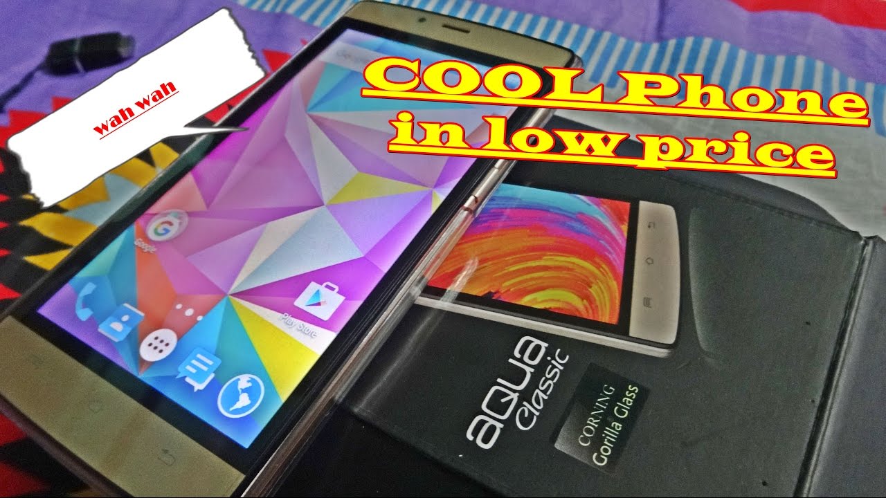Intex Aqua Classic full review & unboing. Must watch. low price budget phone...
