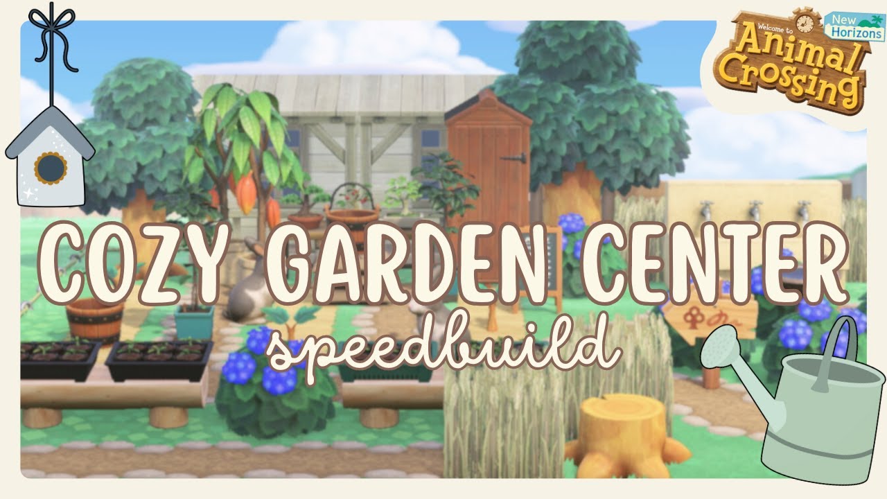 PLANTS, PLANTS, & MORE PLANTS | ACNH SPEED BUILD