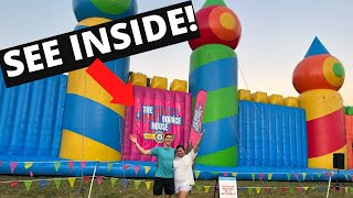 WORLD'S BIGGEST BOUNCE HOUSE! | Big Bounce America Bounce House & Obstacle Course