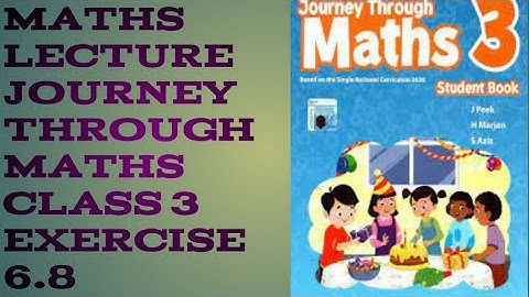 Journey Through Maths Class 3 | Exercise 6.8 Fraction  #1000subscribers #youtube
