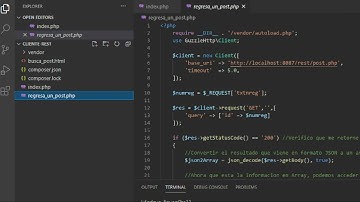 Consumir servicio web en PHP