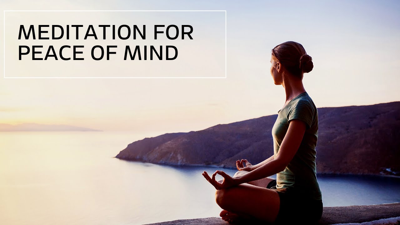 15 Minutes Guided Meditation For Peace of Mind | COVID19 Meditation ...