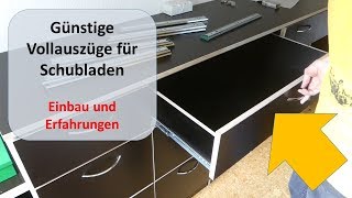 Günstige Vollauszüge mit Soft-Close-Funktion für Schubladen - Erfahrungen - GTV-Vollauszüge screenshot 4