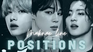 BTS MAKNAE LINE - FMV - "Positions"