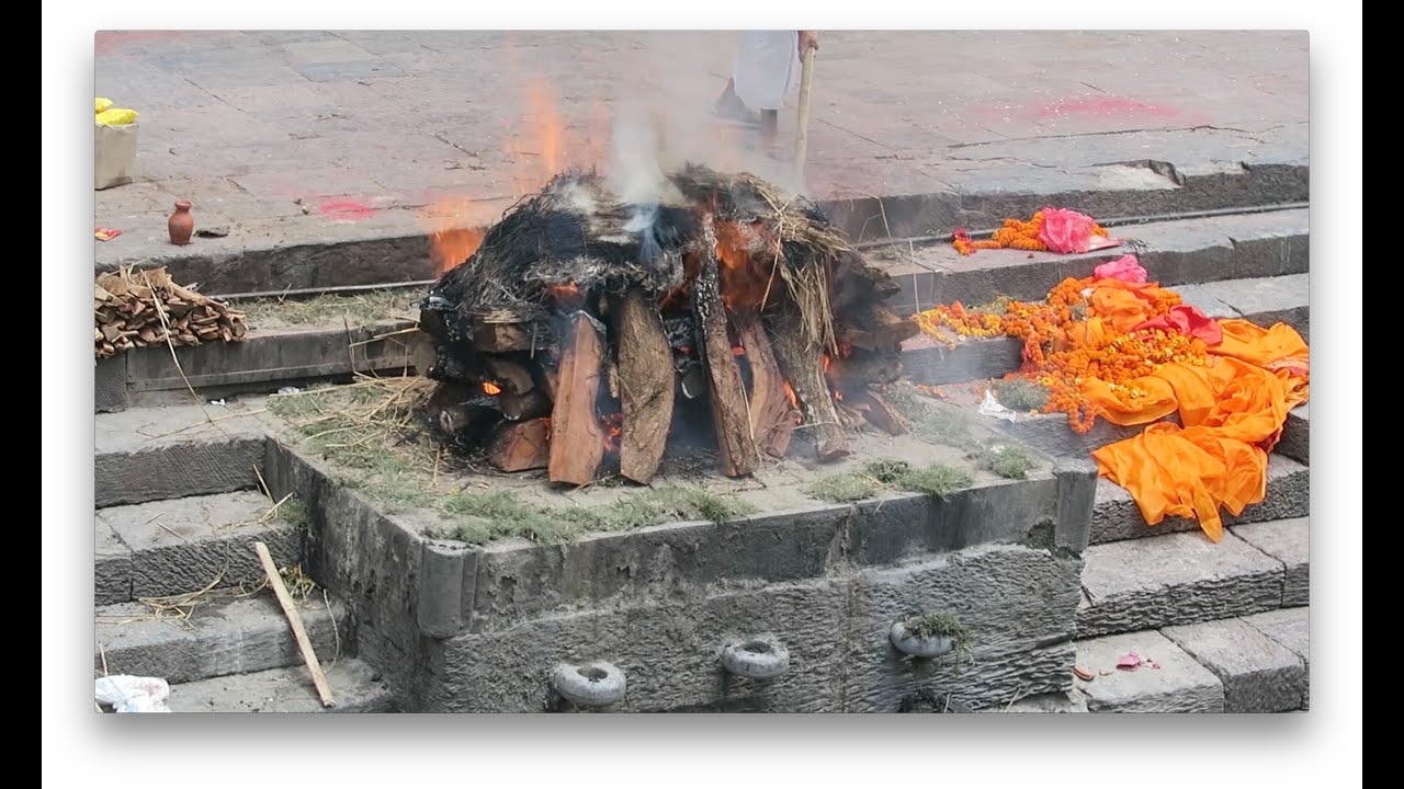 Hindu Cremation Ceremony Pashupatinath Temple Kathmandu Nepal Hindu Cremation Ceremony Pashupatinath Temple Kathmandu Nepal