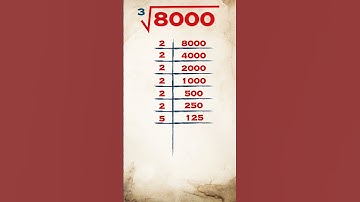 Cube root of 8000 / 8000 ka ghanmul /  #publicmaths #shorts #cuberoot #math