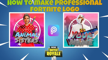 How to make a professional Fortnite logo (IOS and Android)