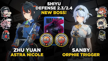 MANATO BOSS! NEW Shiyu Defense 2.3 Cycle 3 Stage 6-7 | M0 Zhu Yuan M0 Sanby | Zenless Zone Zero 2.3