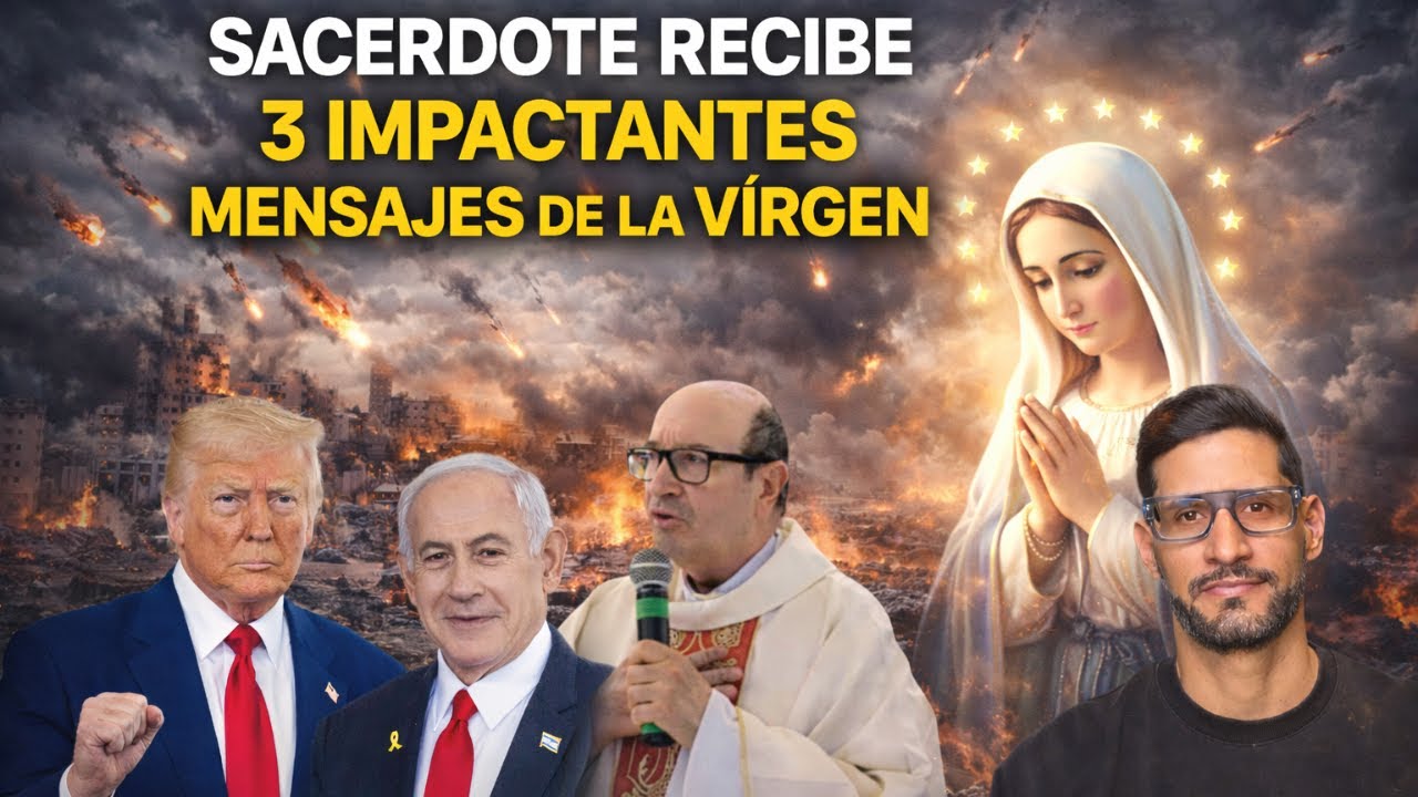 Padre Alvaro Puertas recibe 3 IMPACTANTES mensajes de la Vírgen