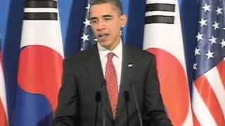 Obama Wraps Up Asian Tour in Seoul