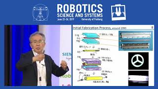 RSS 2019, Keynote 2 by Koichi Suzumori on Soft Robotics as E-kagen Science screenshot 2