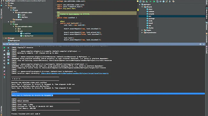 Unit and Integration Testing with Maven and JUnit