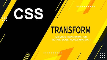 CSS Transform Property full tutorial - in-[hindi]