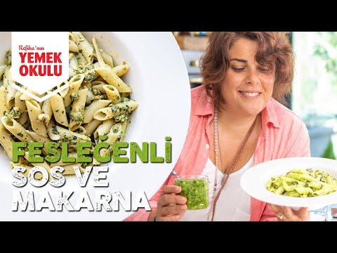 Yerli Pestonu Şimdi Hazırla Bütün Kış Her Şeyle 🍝🥗🥪🍳🥔 Ye! Fesleğenli Sos ve Makarna Tarifi