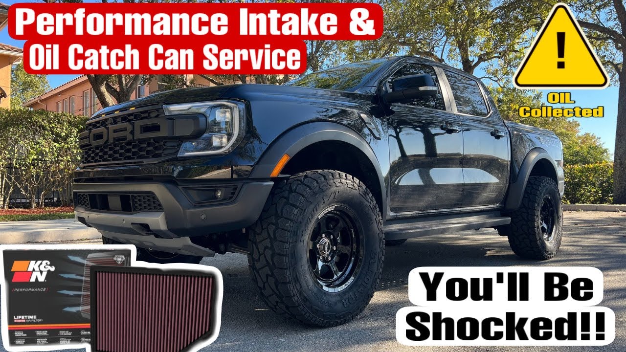 Ranger Raptor K&N Intake & Oil Catch Can Results - EcoBoost Mods You ...