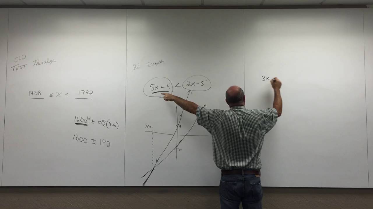 College Algebra Ch 2 Review part 1 - YouTube